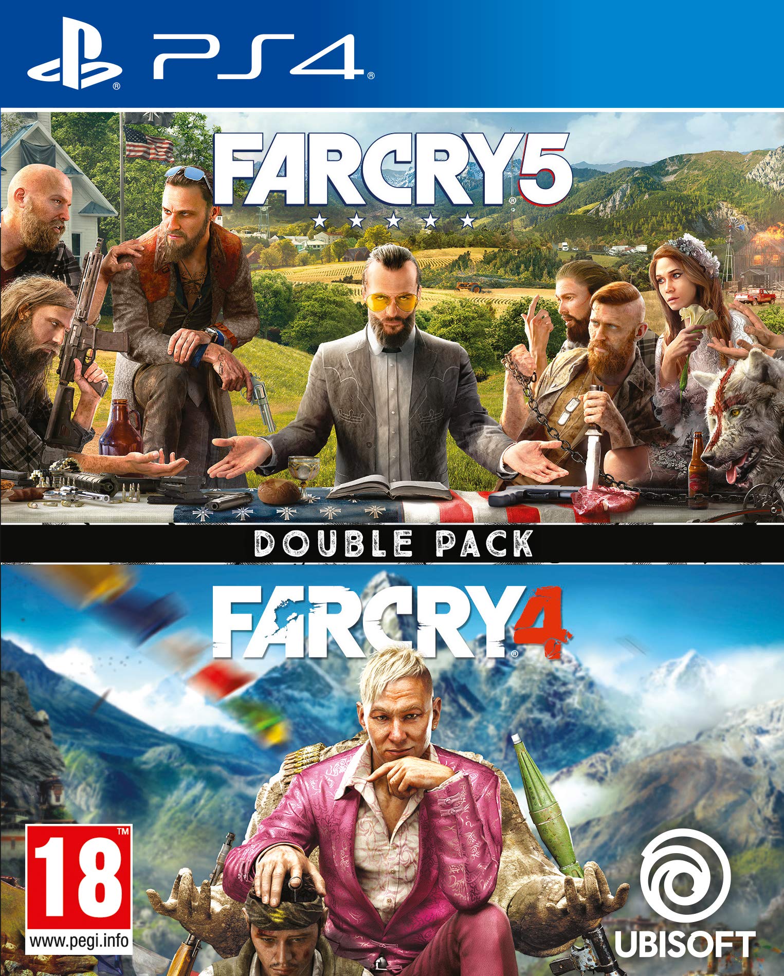 Far Cry 4 & Far Cry 5 Double Pack PS4 Game: Video Games - Amazon.ca