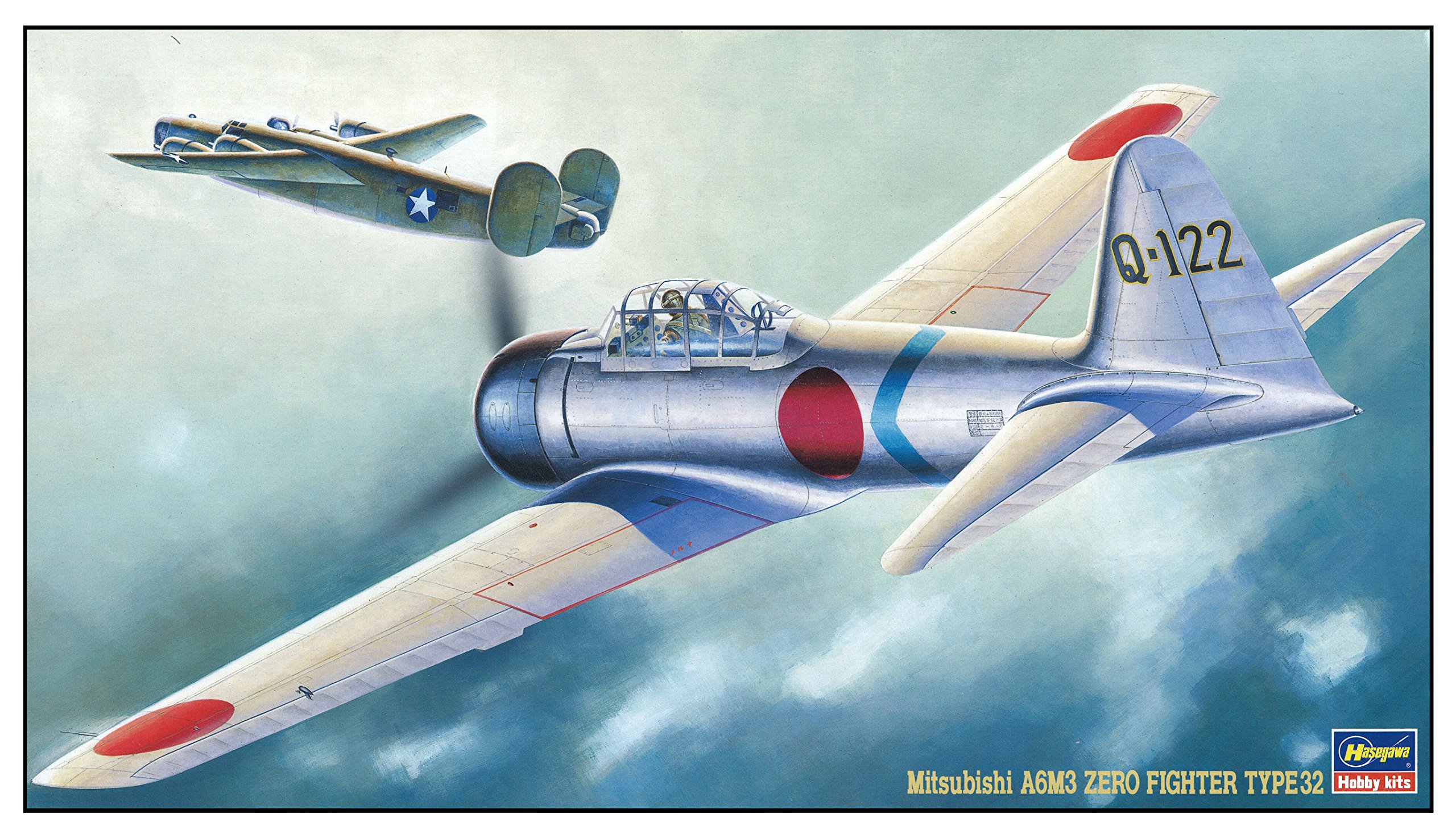 Amazon | ハセガワ 1/48 日本海軍 三菱 A6M3 零式艦上戦闘機 32型