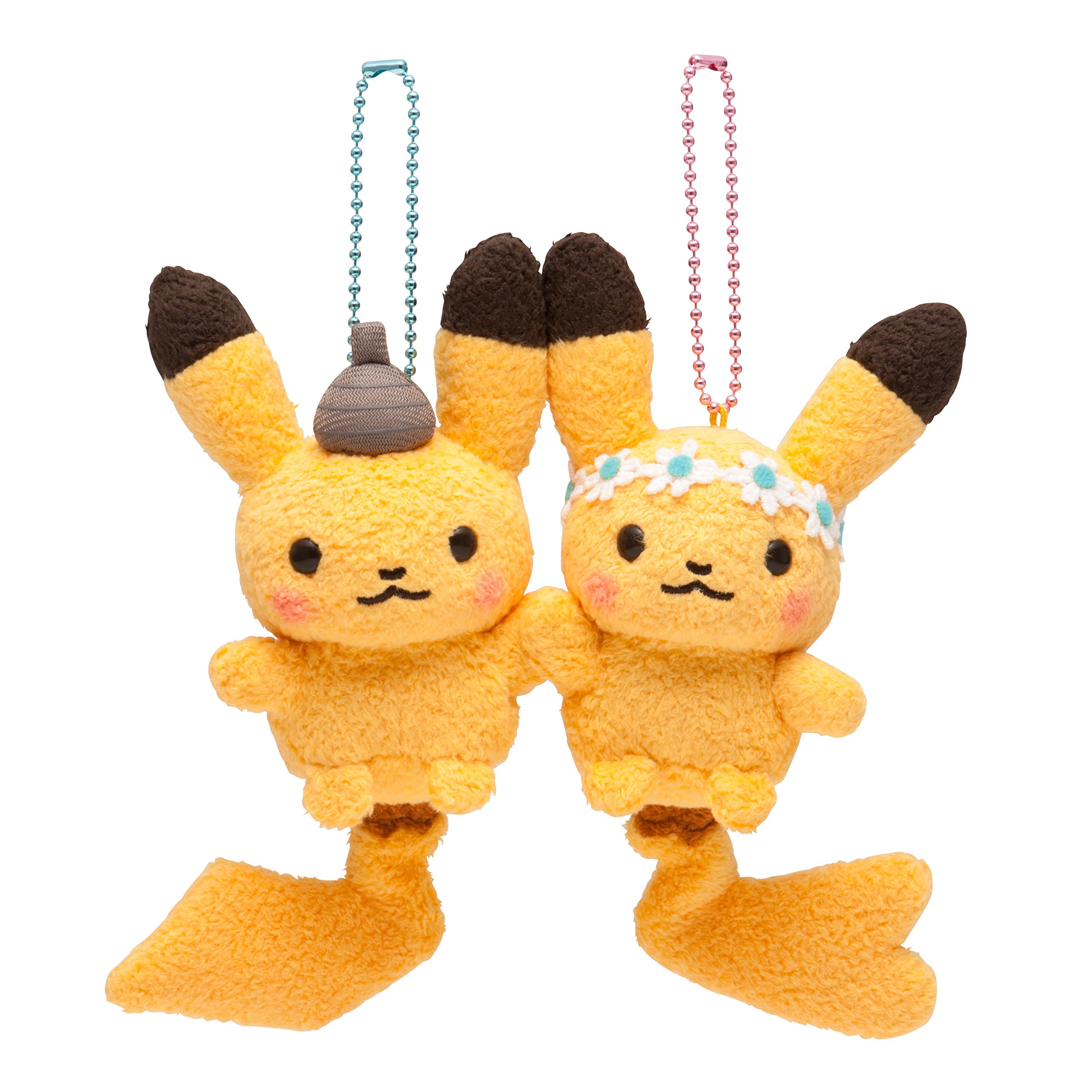 Amazon.co.jp: ポケモンセンターオリジナル ピカチュウペアマスコット