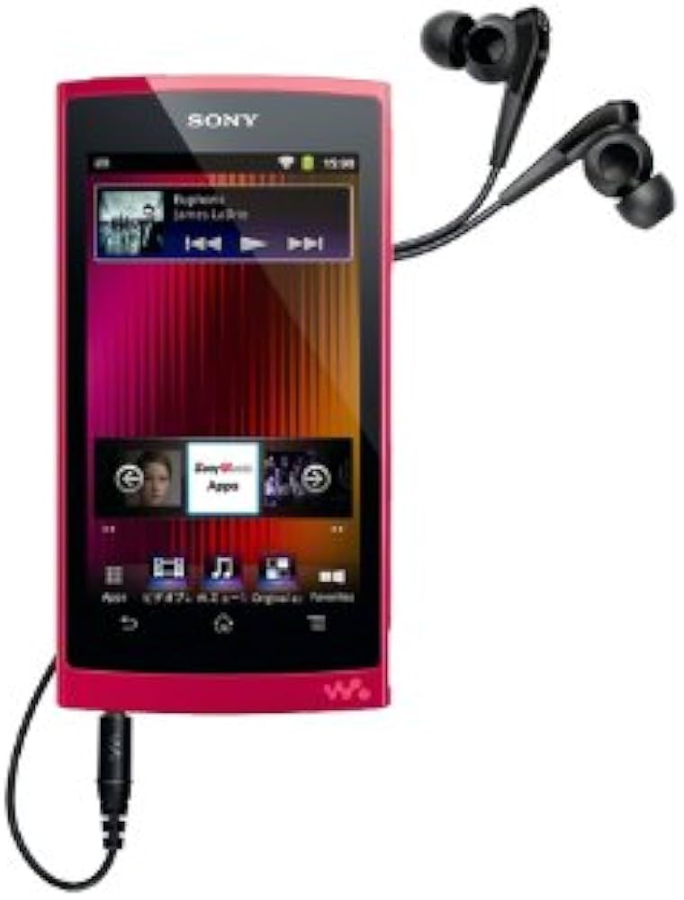 Amazon.co.jp: SONY ウォークマン Zシリーズ 16GB レッド NW-Z1050/R