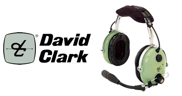 FAAに承認されているDavid Clark社の航空機パイロット／クルー用