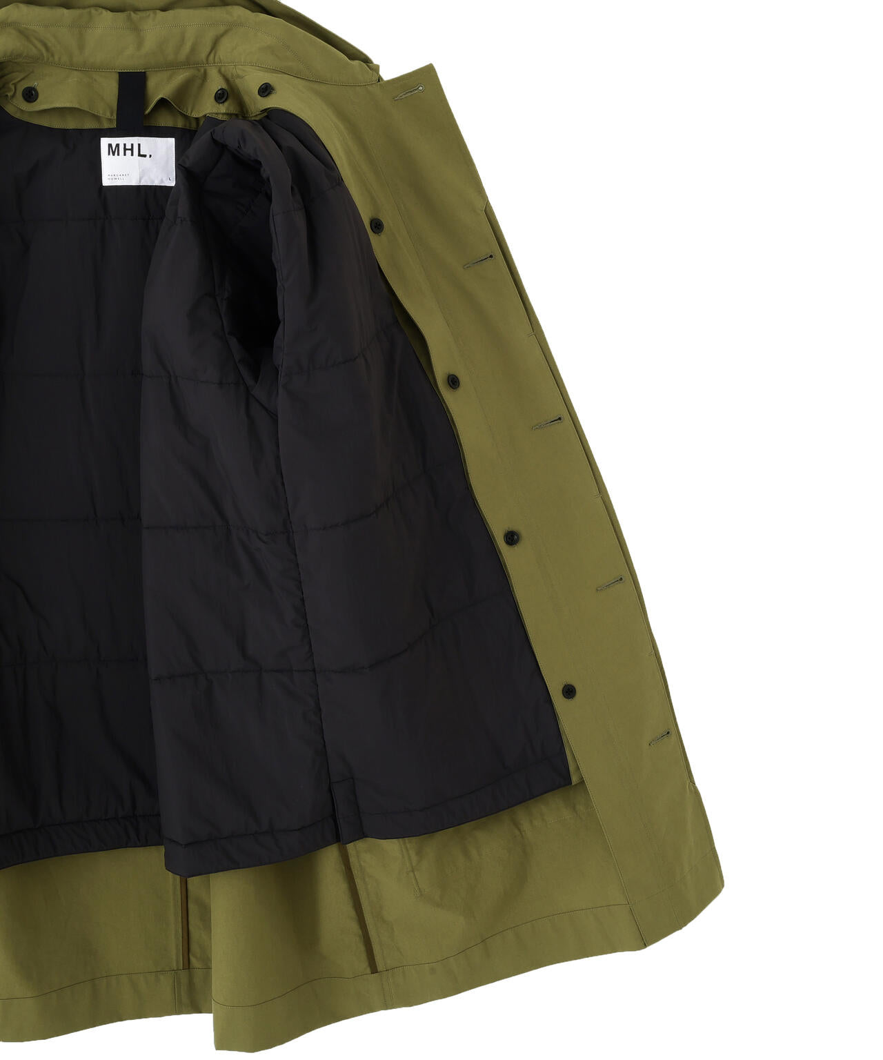 BRUSHED COTTON CANVAS COAT | MARGARET HOWELL（マーガレット