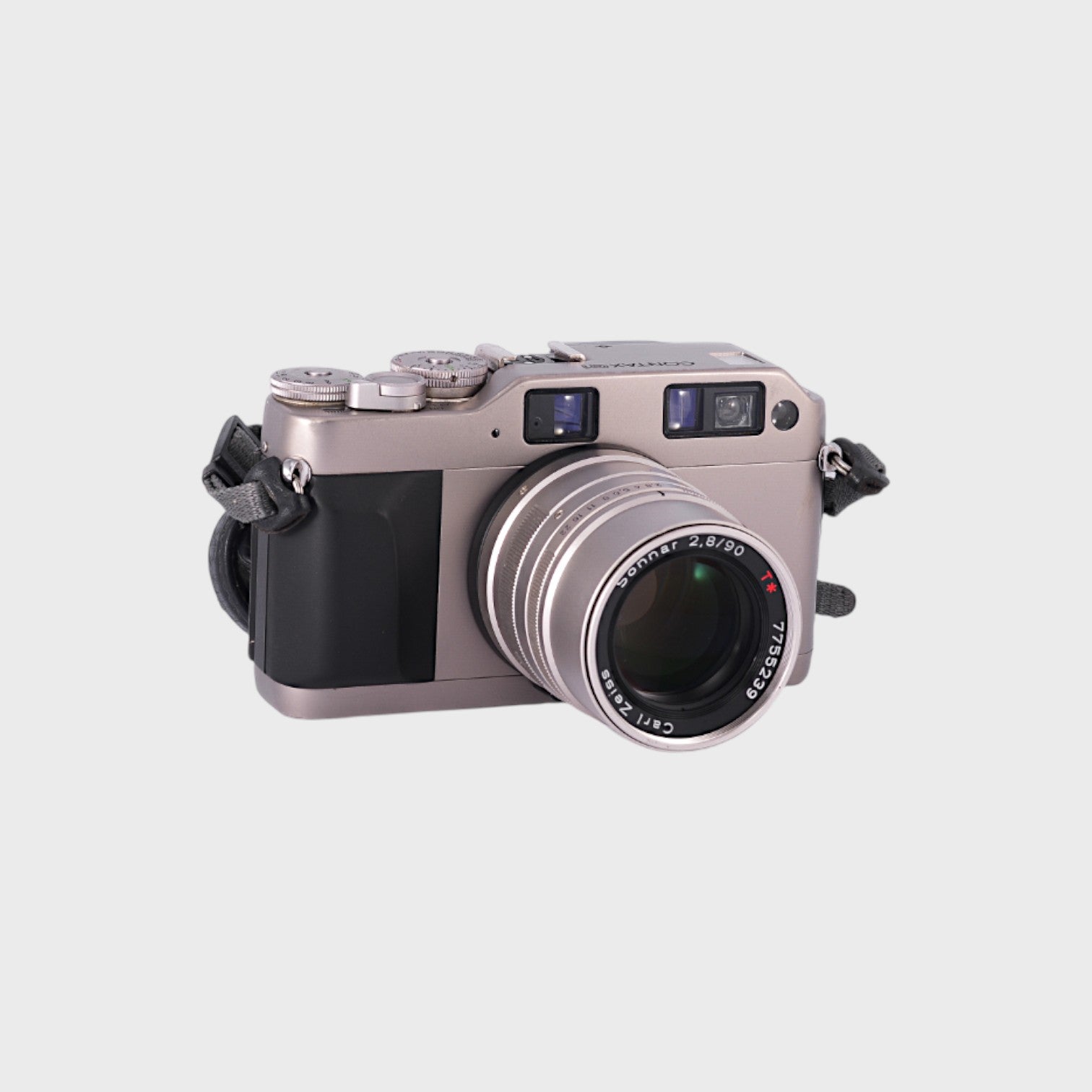 Contax G1 35mm rangefinder film camera with 90mm f2.8 lens – Mori