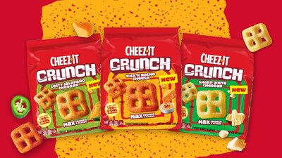 CHEEZ-IT® REINVENTS SNACKING WITH ALL-NEW CHEEZ-IT CRUNCH