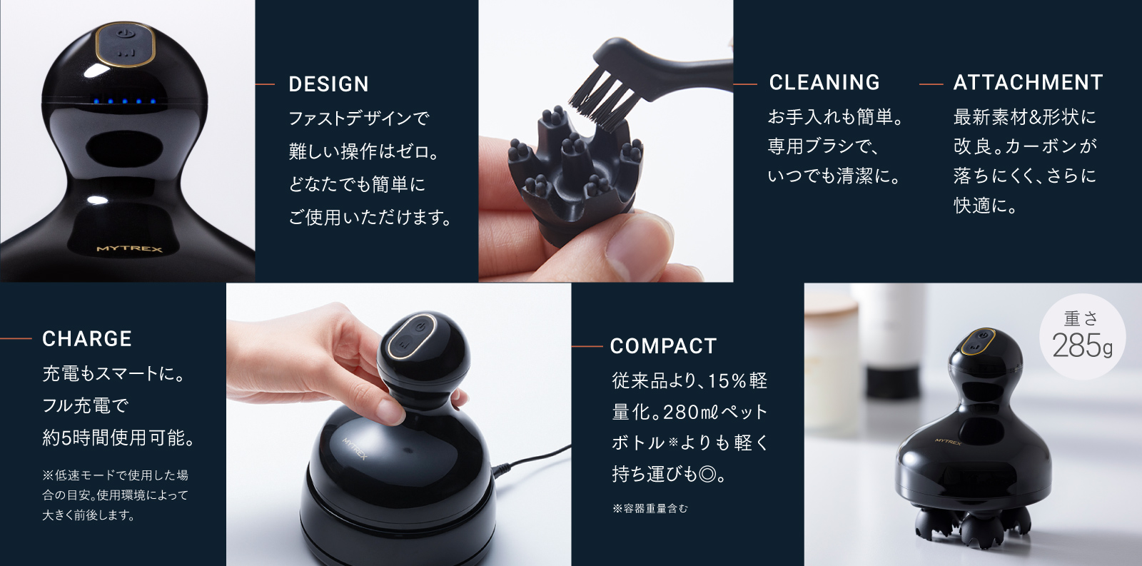 MYTREX MT-EHP22B 電気針 EMS HEAD SPA PRO MYTREX EMS HEAD SPA PRO