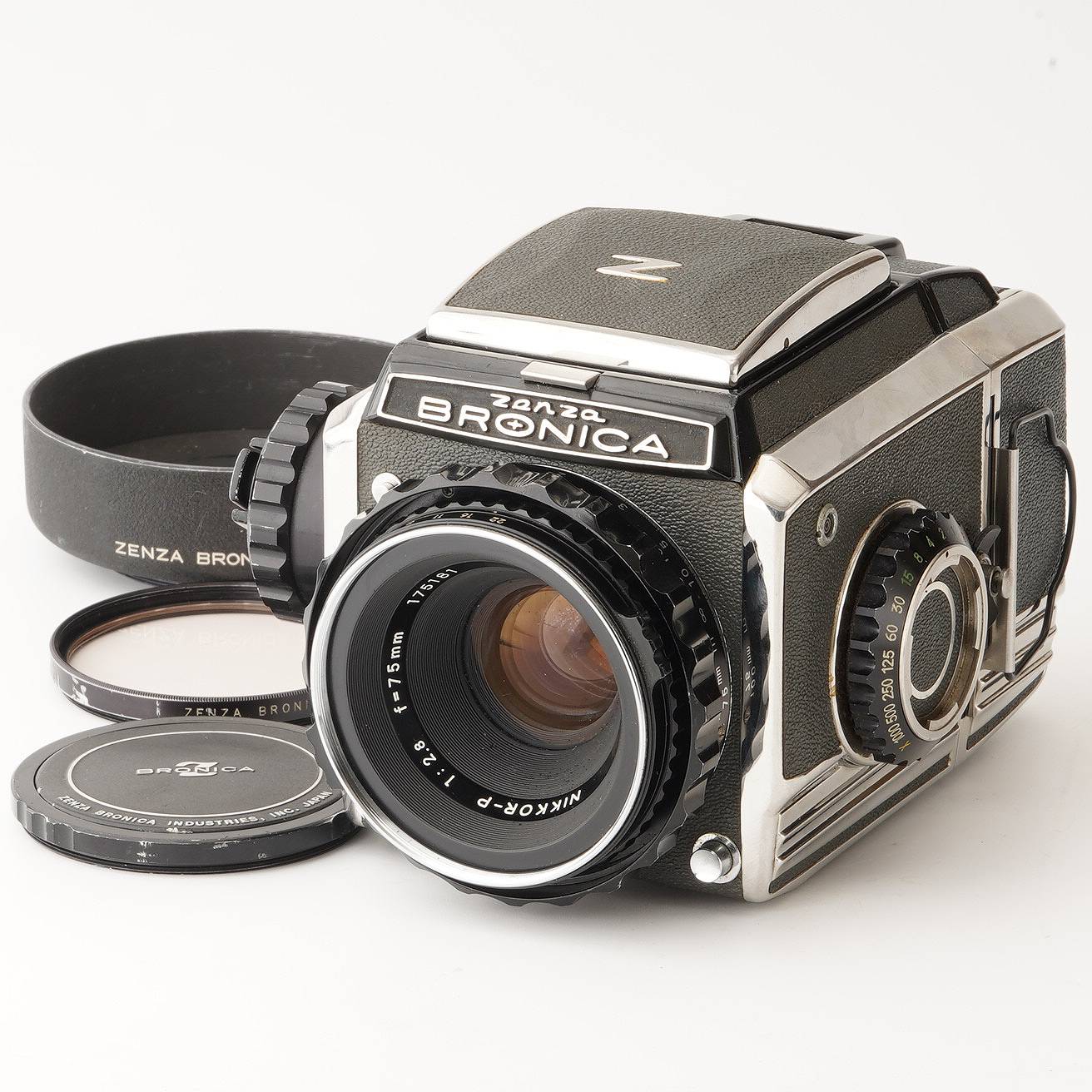 ゼンザブロニカ Zenza Bronica S2 後期モデル / Nikon Nikkor-P 75mm