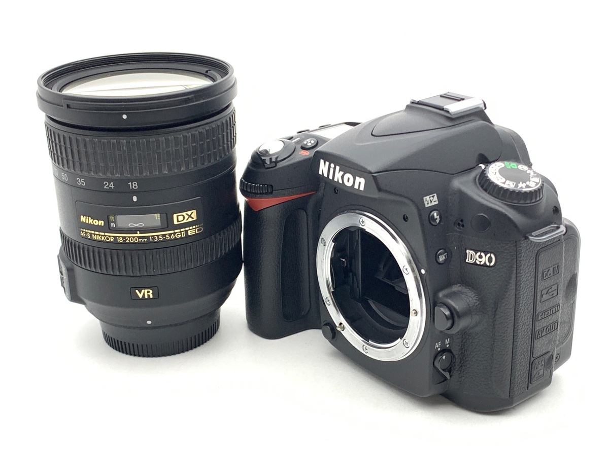 中古：B(並品)】ニコン D90 AF-S DX 18-200mm ED VRII レンズキット