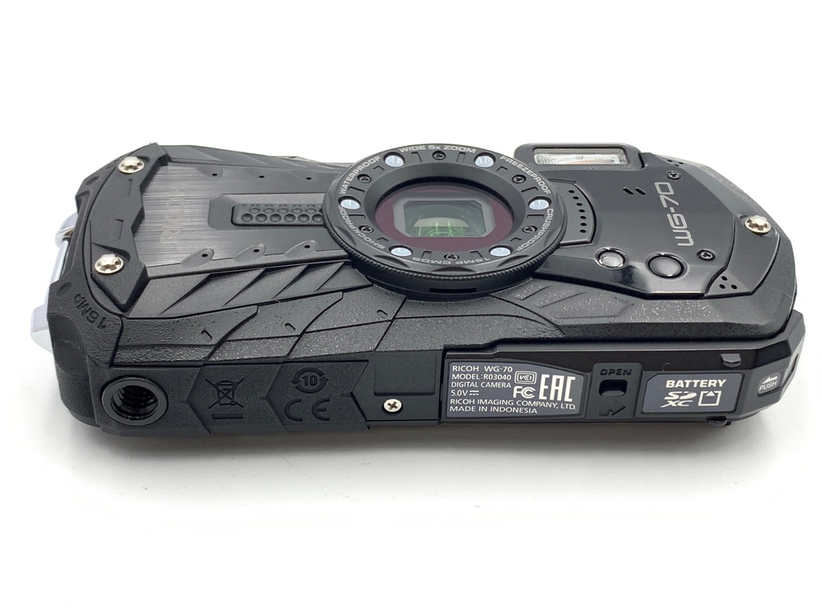 中古：B(並品)】リコー WG-70 ブラック | 2447070046275