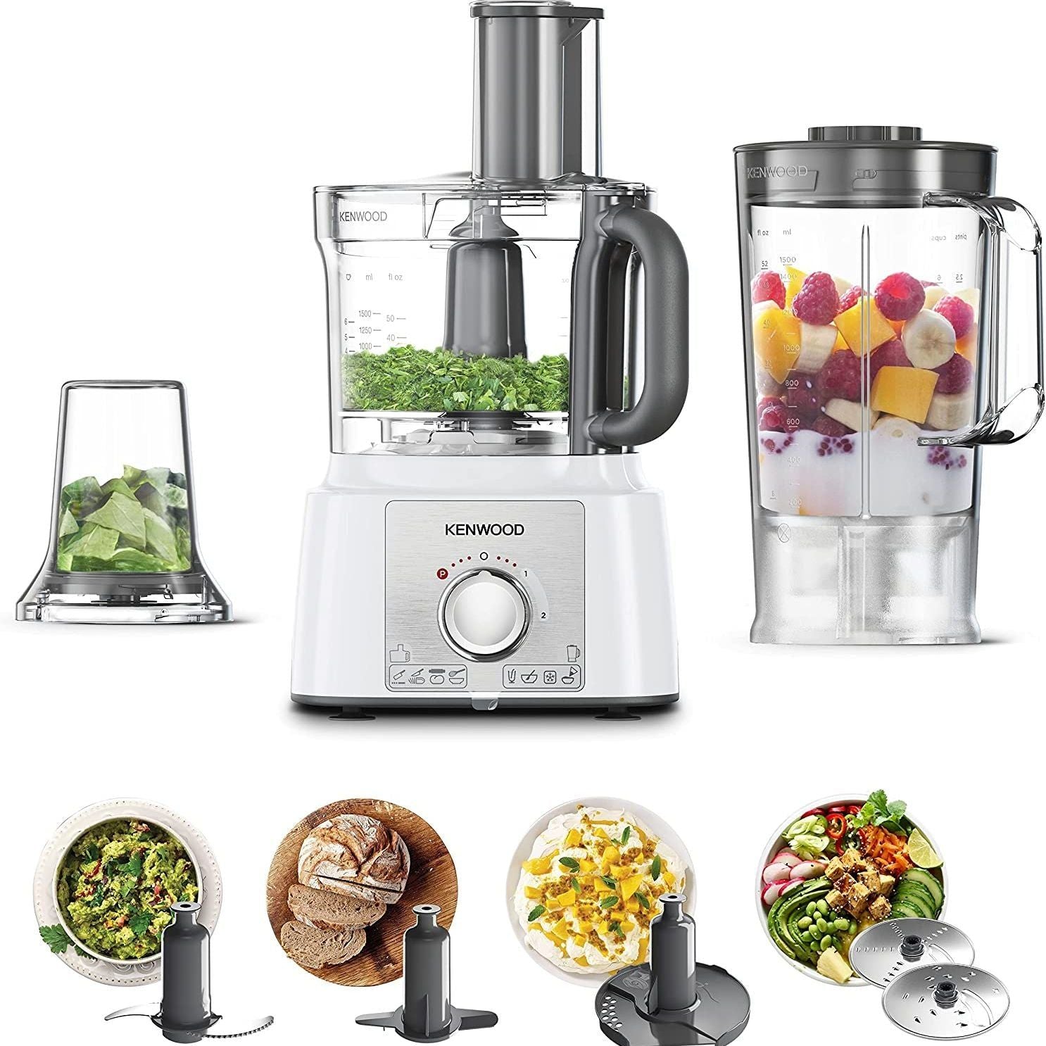Kenwood FDP65.400WH Food Processor – New World