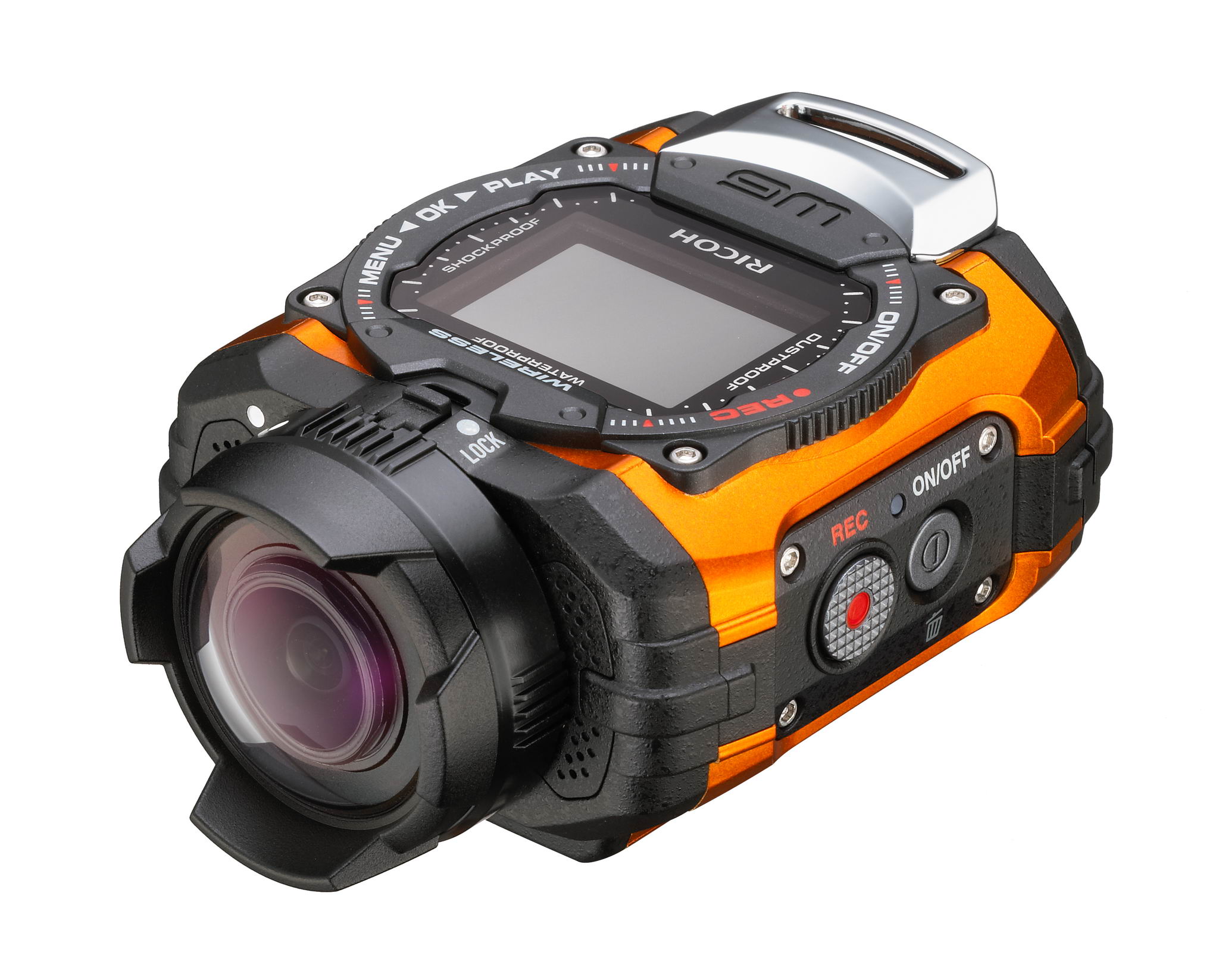 本格防水WGシリーズ初のアクションカメラ 「RICOH WG-M1」新発売