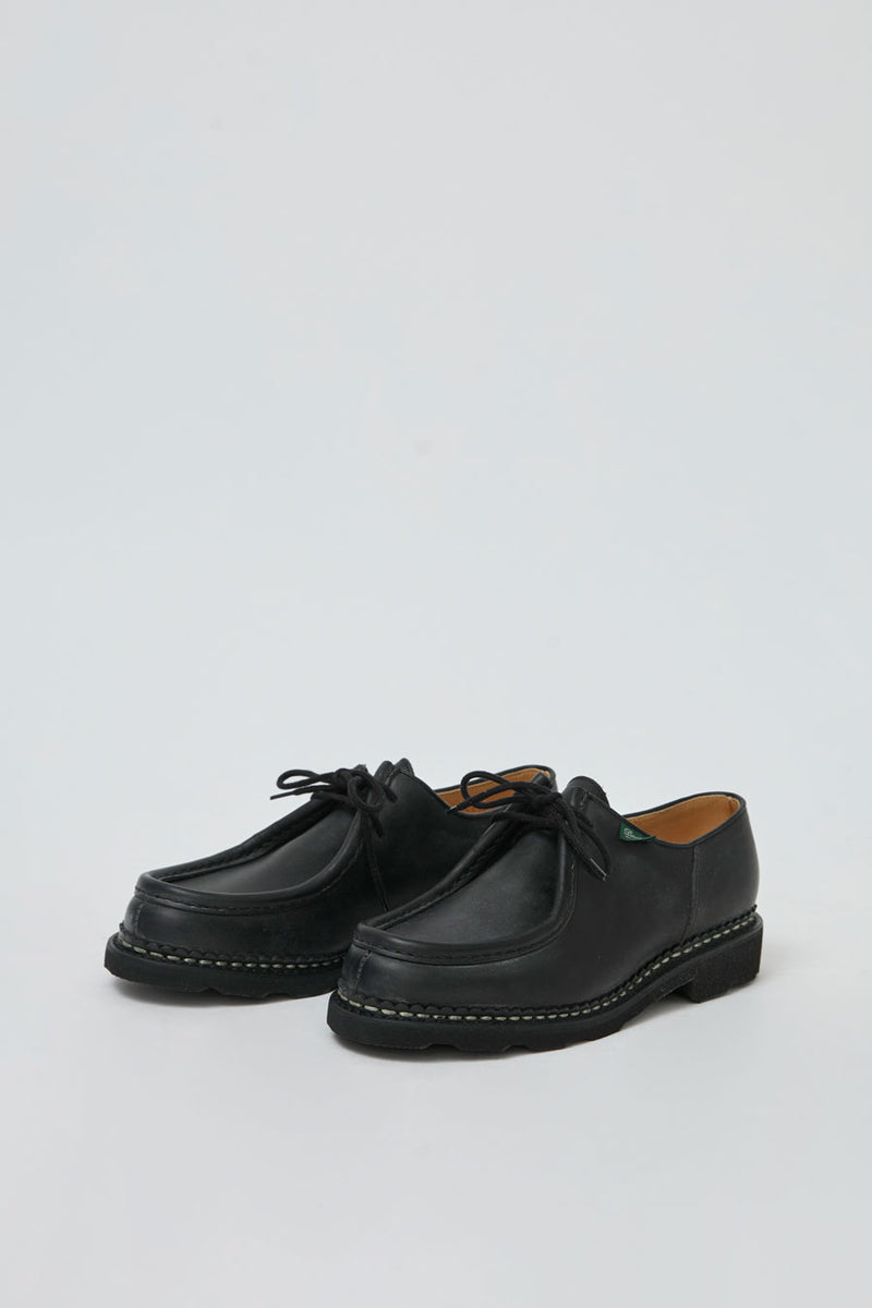 Paraboot Michael Shoe in Lisse Noir – No.6 Store