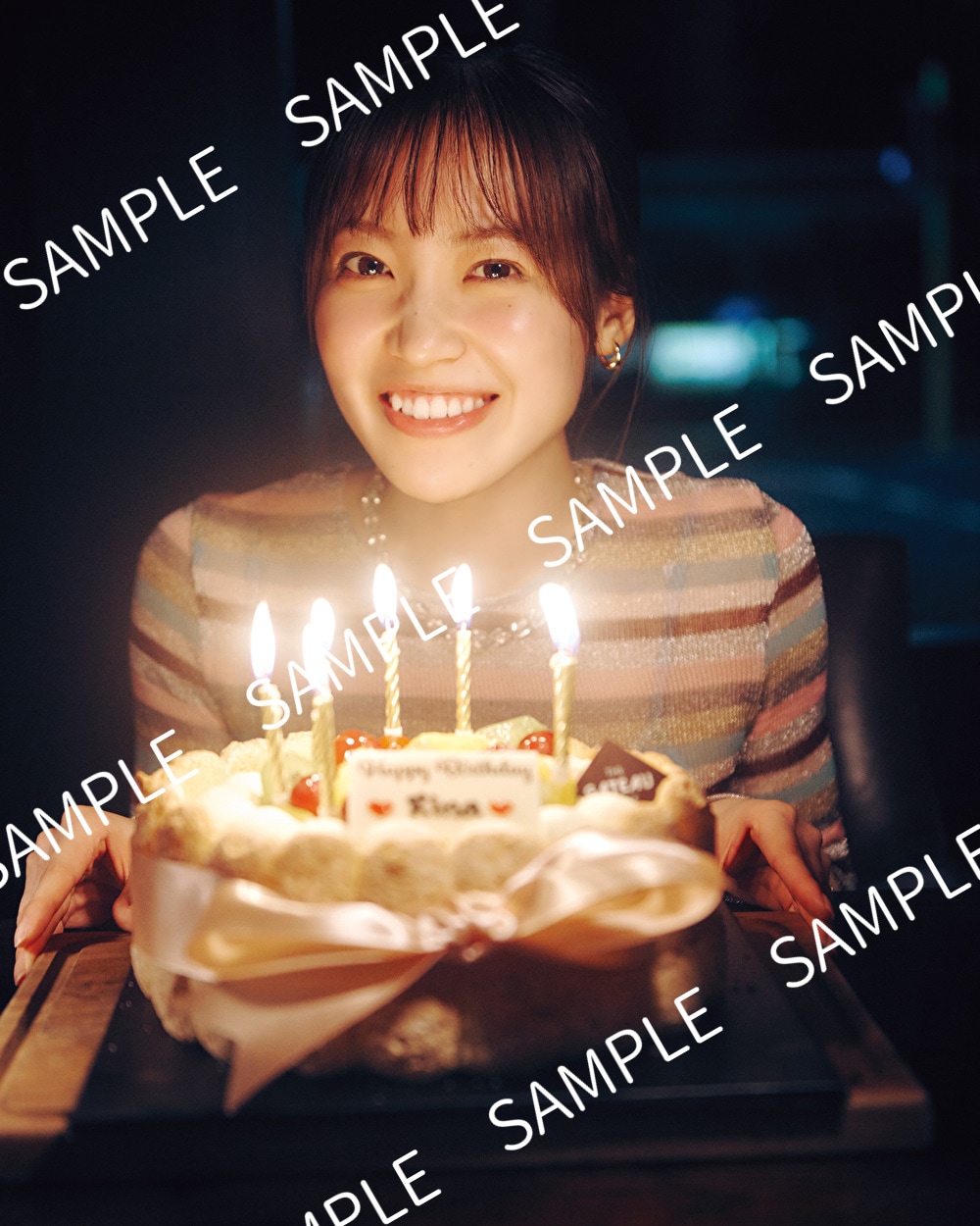 松田里奈（櫻坂46）1st写真集「まつりの時間」封入特典ポストカード