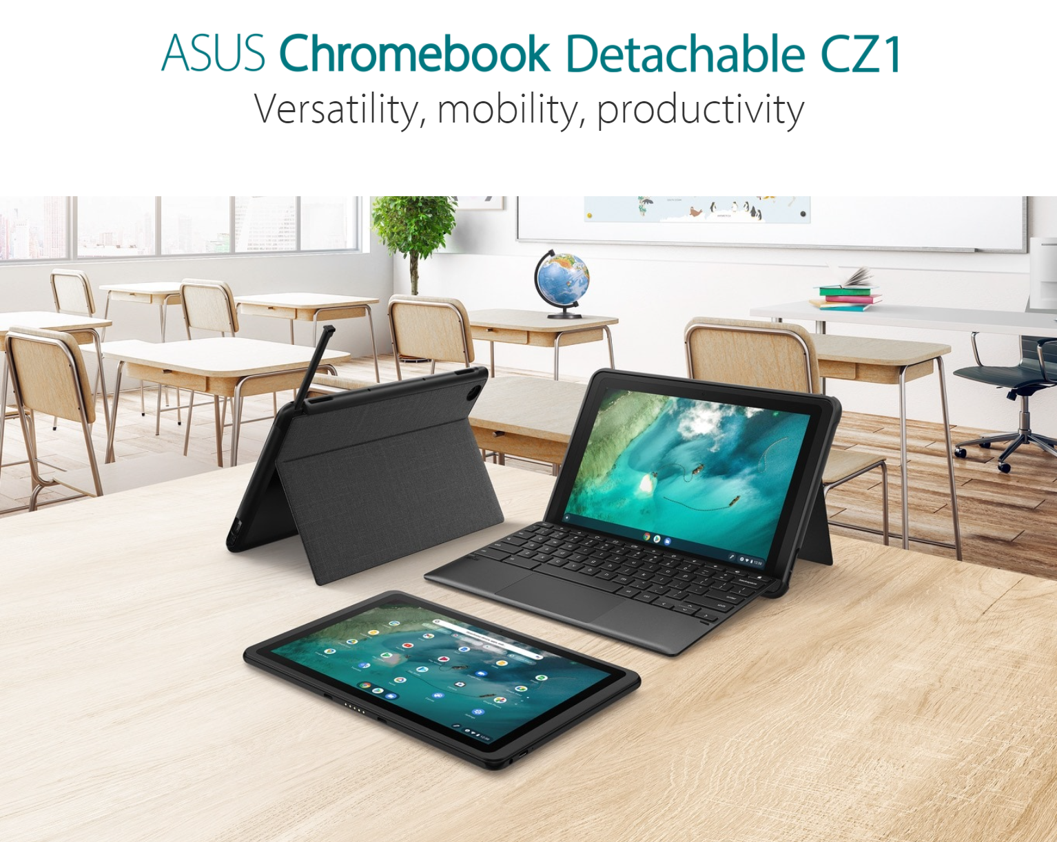 かぶ] MIL-STD-810H準拠のコンパクトモデル、ASUS Chromebook