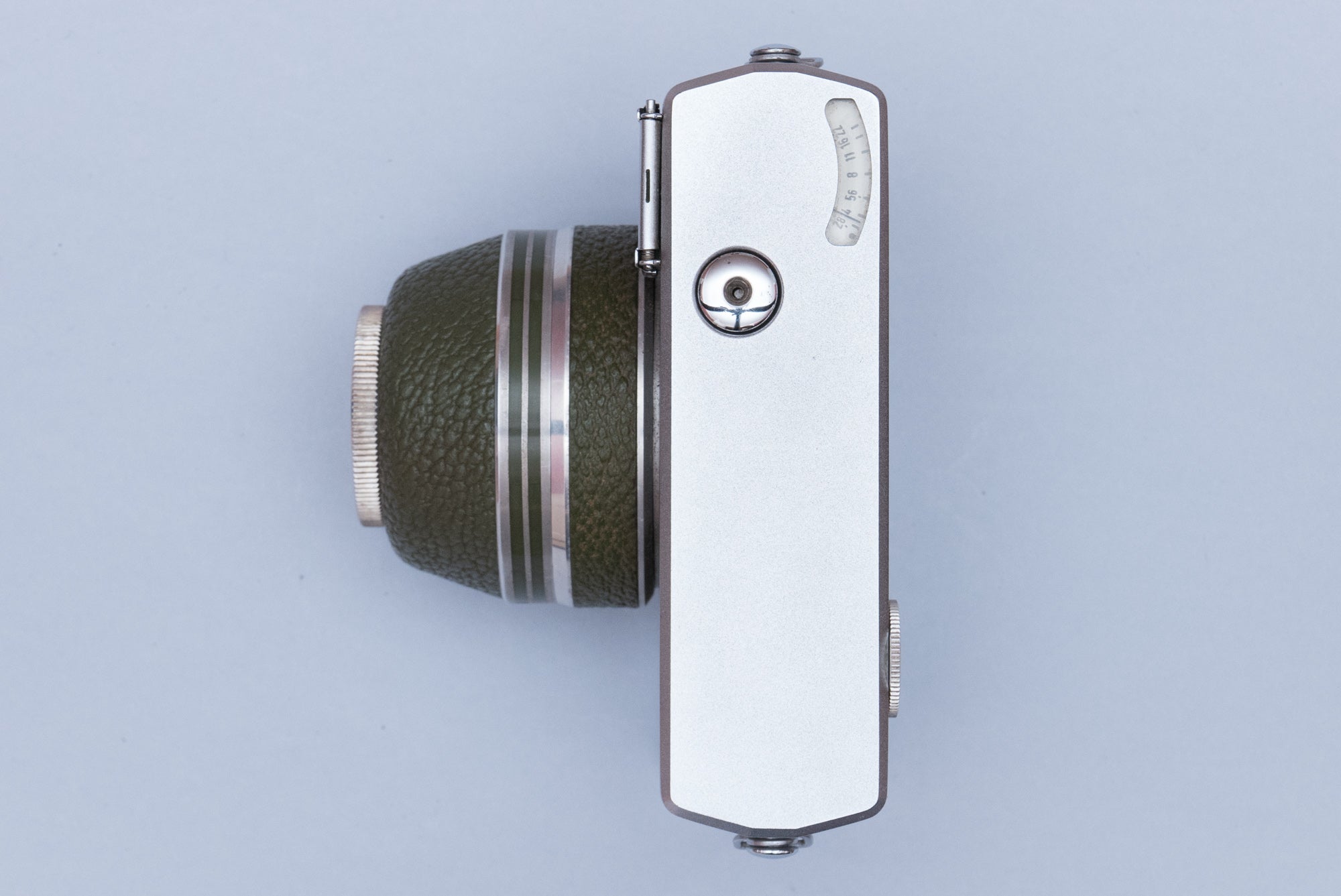 Werra IV Olive Rangefinder 35mm Film Camera with Carl Zeiss Tessar