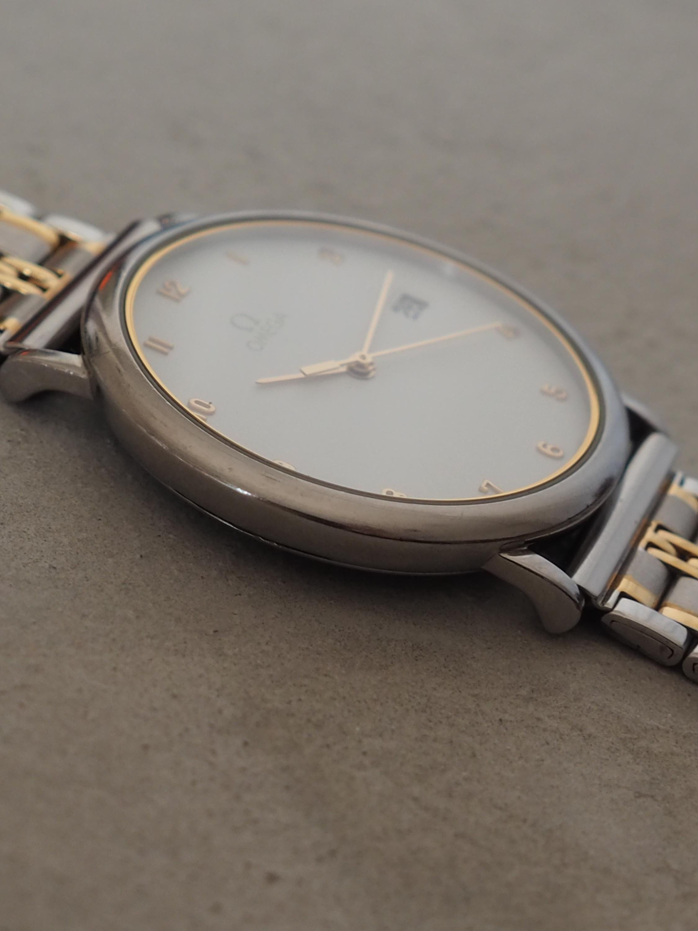 OMEGA オメガ DE VILLE デビル ラウンド ウォッチ 腕時計シルバー