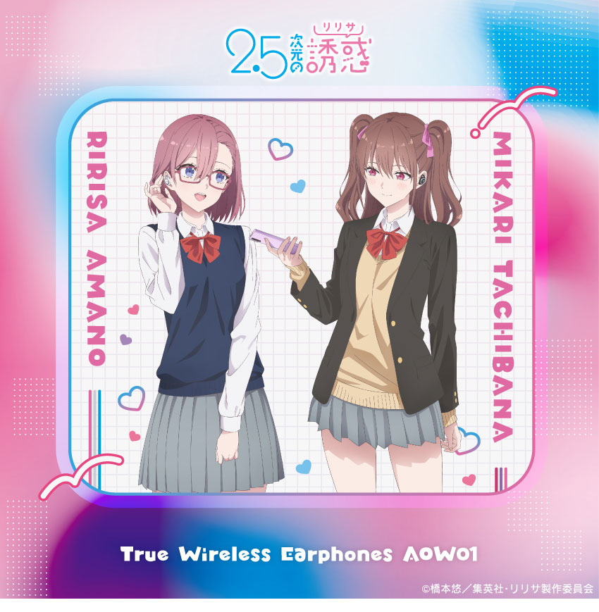 ONKYO DIRECT｜ワイヤレスイヤホン ANIMA AOW01 「2.5次元の誘惑