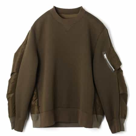 SACAI＜サカイ＞ コンビネーション スウェットプルオーバー（2264165