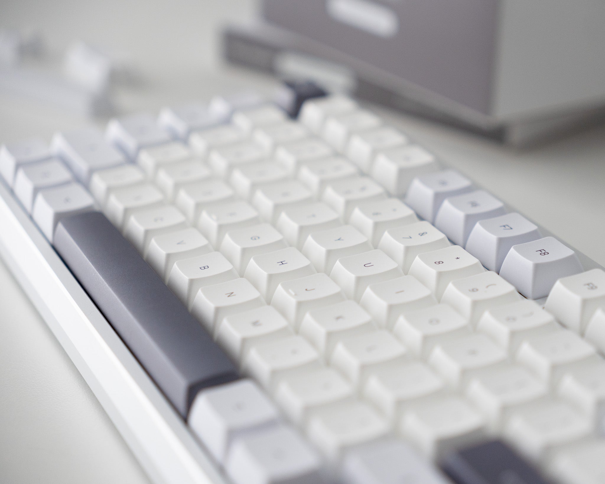 lilac dreams marshmallow keycaps – osume