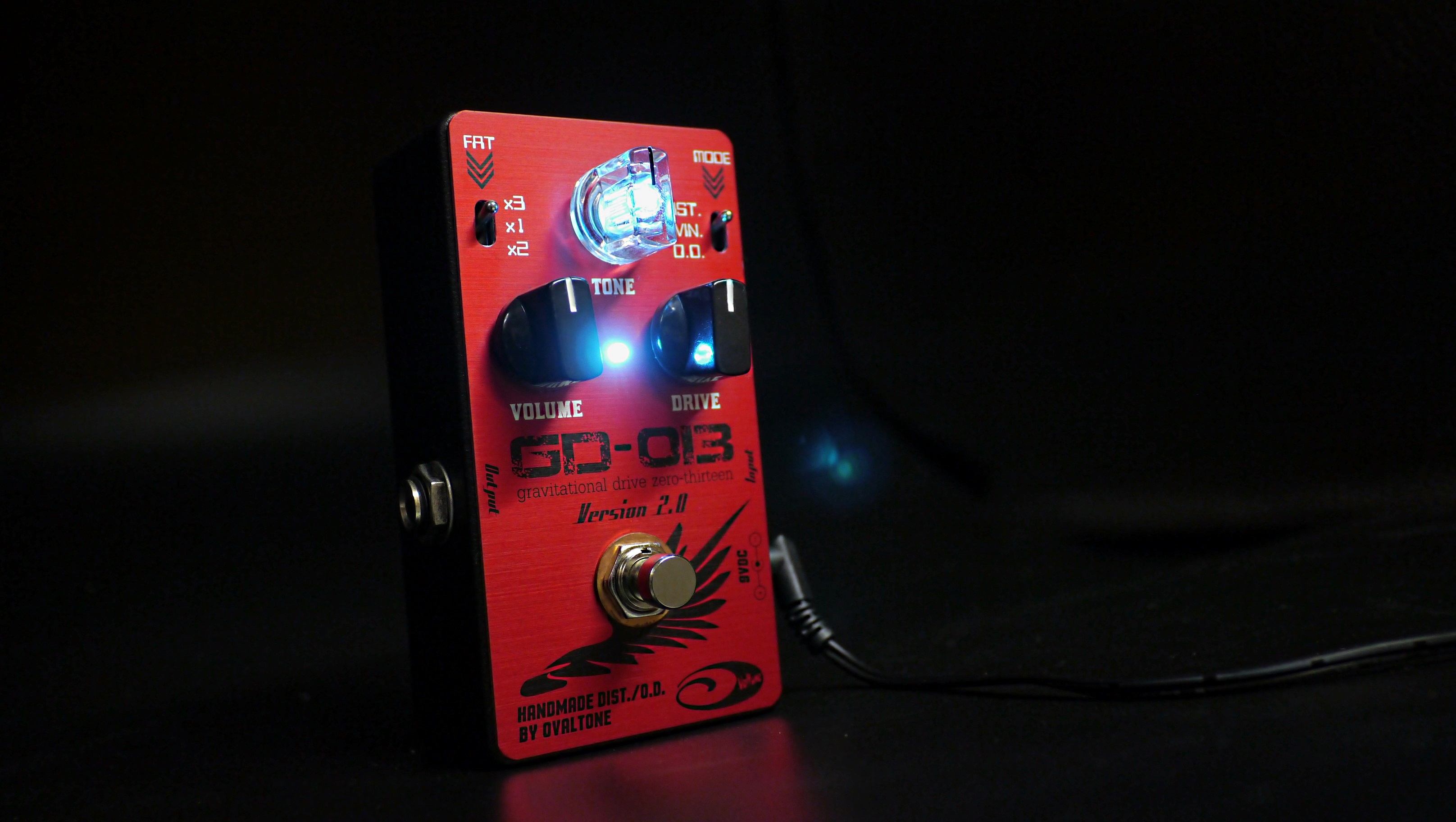 GD-013 Version 2.0 – Ovaltone -handmade effect pedals-
