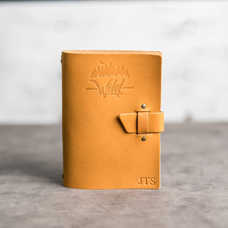 Shop Leather Adventure Journal with Buckle Closure – Ox & Pine