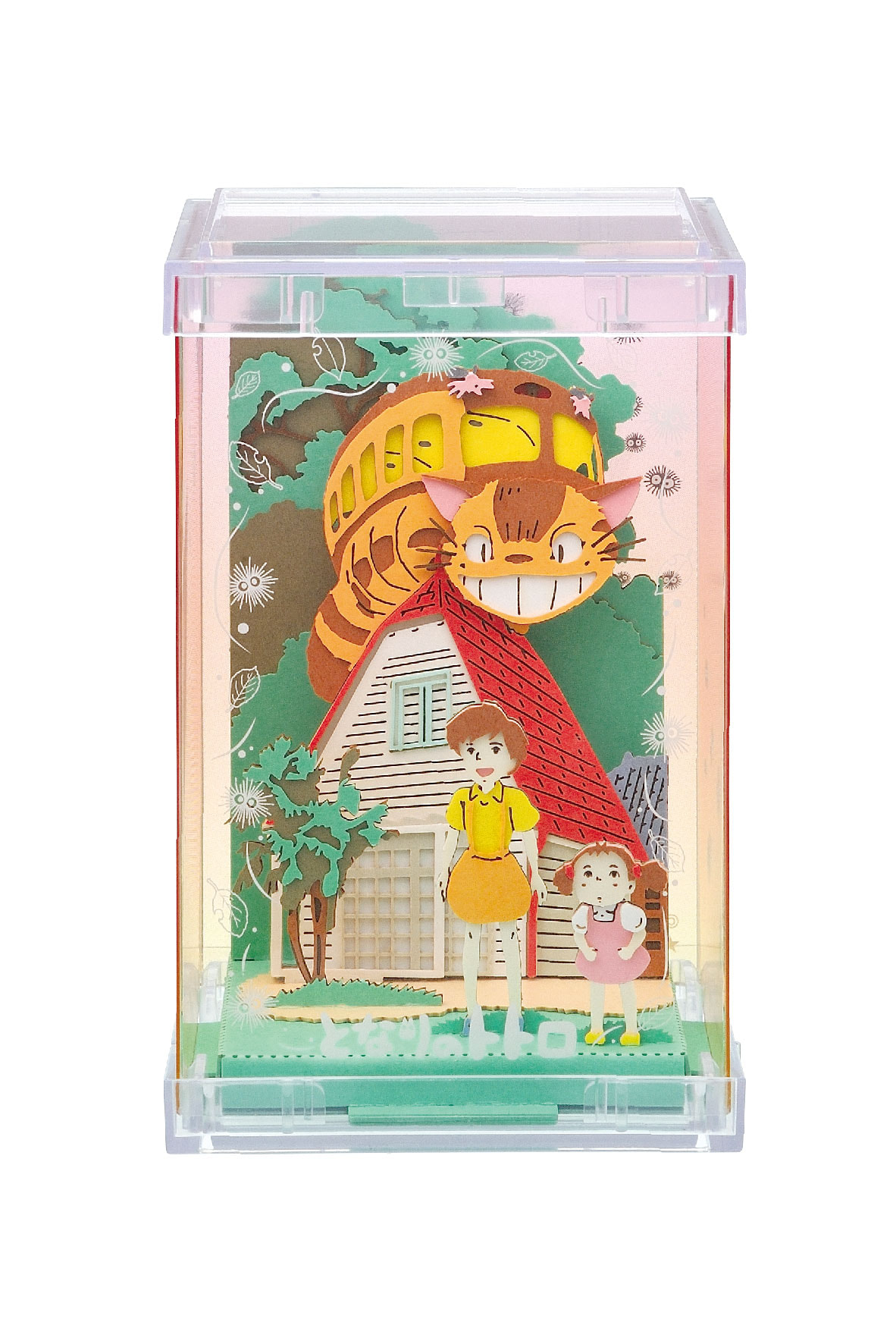 となりのトトロ PAPER THEATER -CUBE- / PTC-T03X ネコバスありがとう
