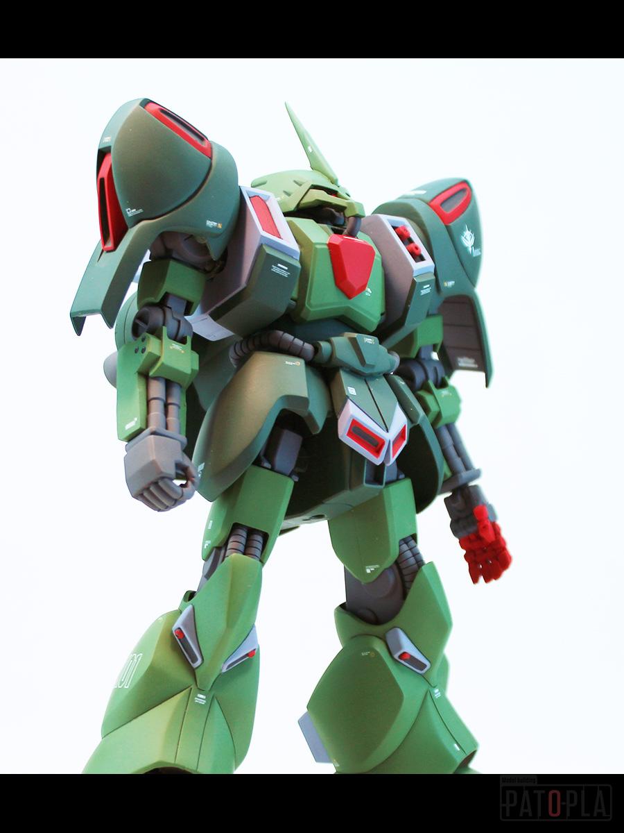 1/144 ガルスJ 改修・全塗装製作 完成 あぁ、ハマーン様…。 - ぱとぷら