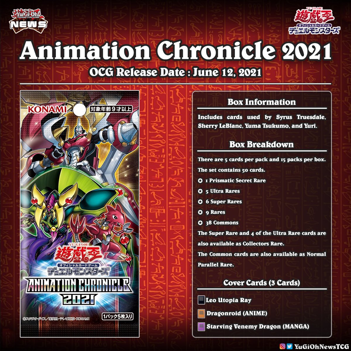 𝗔𝗻𝗶𝗺𝗮𝘁𝗶𝗼𝗻 𝗖𝗵𝗿𝗼𝗻𝗶𝗰𝗹𝗲 2021❱ The official cover of