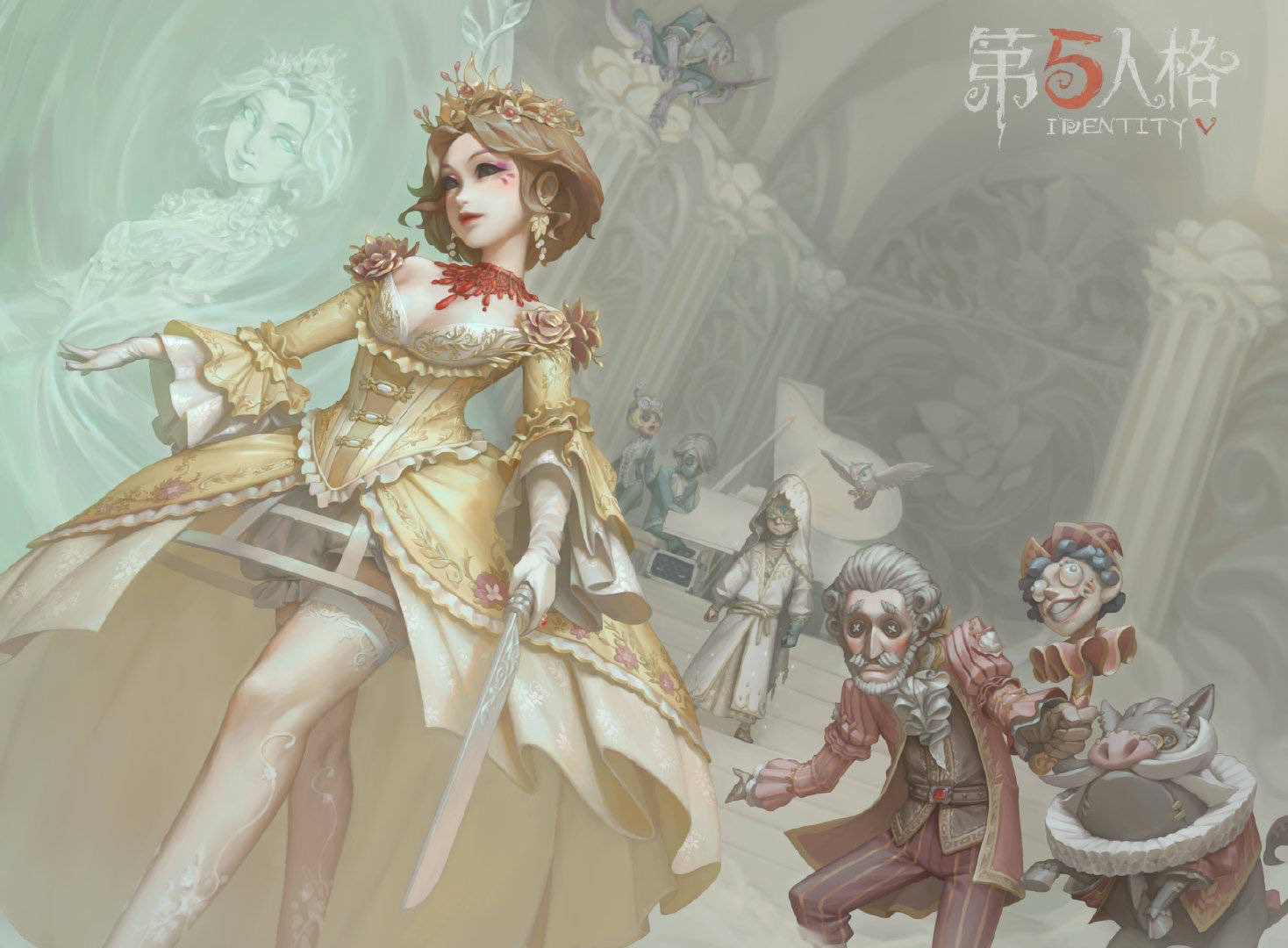 第五人格 IdentityV 血の女王 マリー スマホケース 第五人格 IdentityV