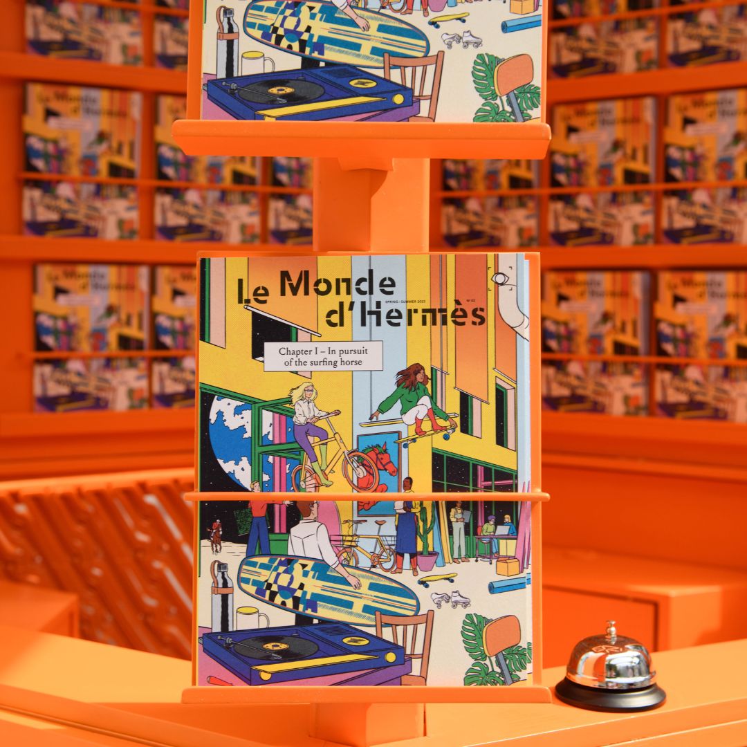 Hermès is pleased to invite the public to discover the traveling
