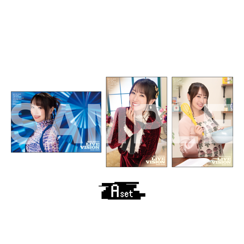 LIVE_VISION ライブグッズ紹介📺 【ポストカード】 3枚セットで計3種の