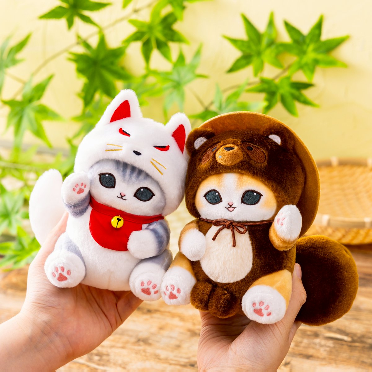 10月17日発売 新グッズお知らせ】 「信楽たぬきにゃんぬいぐるみS