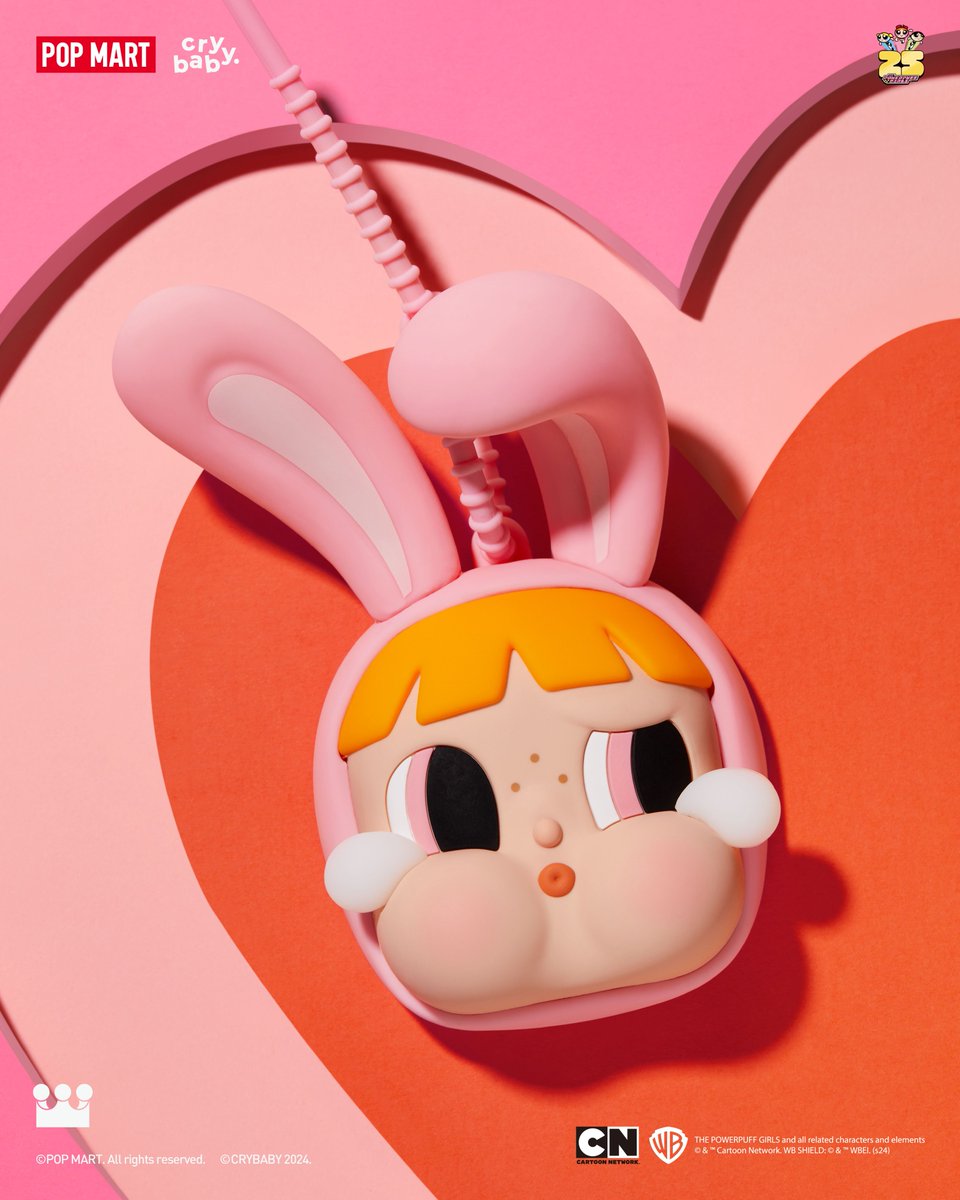 CRYBABY × パワーパフ ガールズ シリーズ がiPhoneケース、AirPodsPro