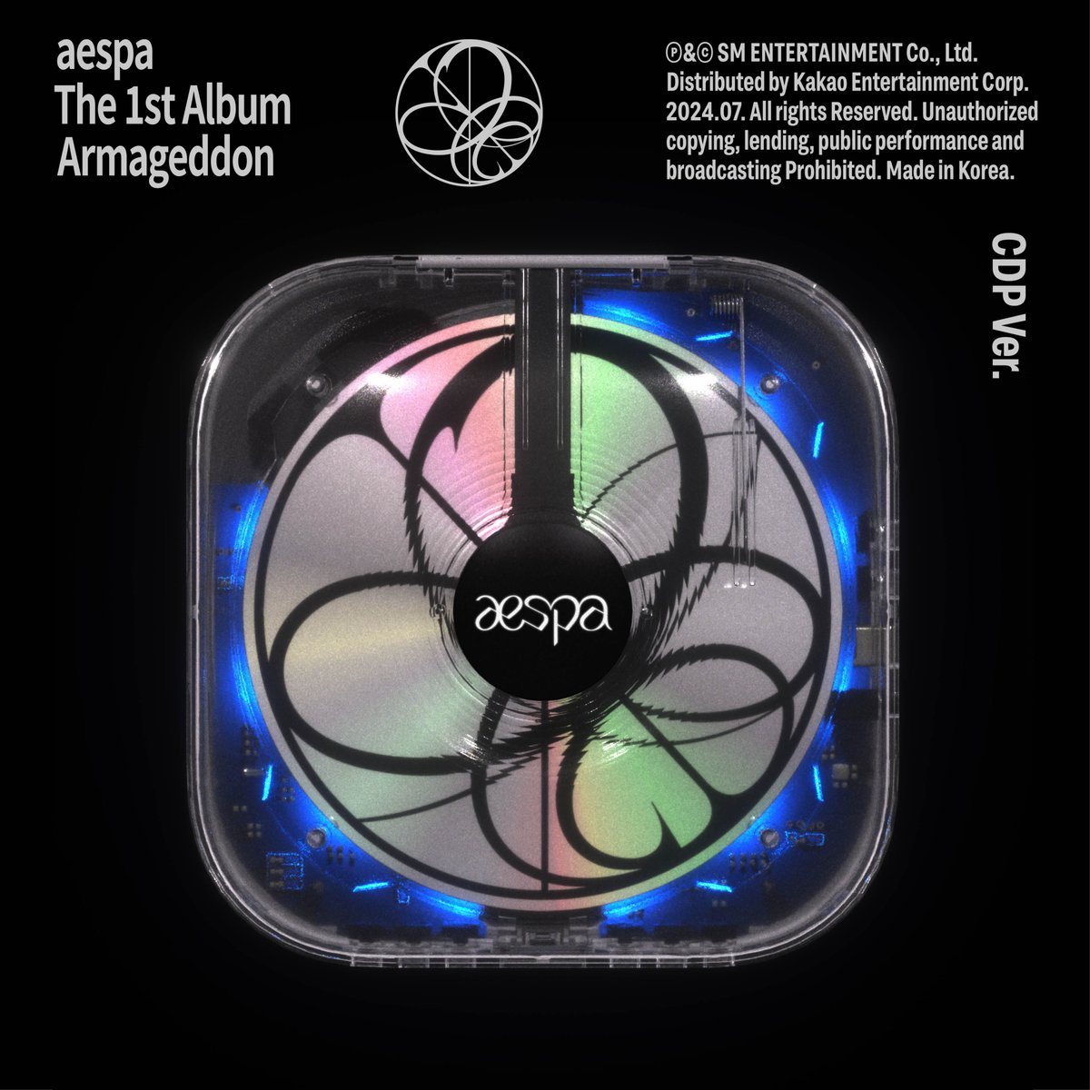 aespa aespa Whiplash_mood CDプレイヤ CASE SET ジゼル cdプレイヤー