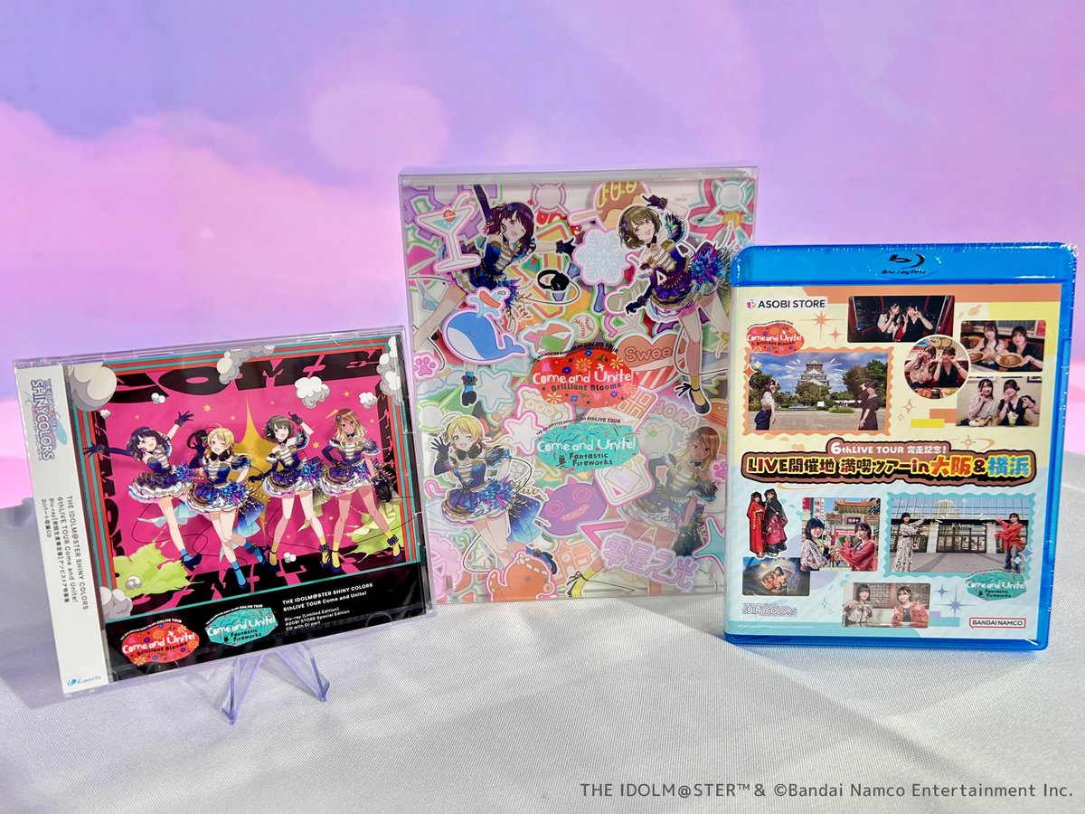 ◤◢◤◢◤◢◤◢◤◢◤◢◤◢ #シャニマス6thTOUR 💐Blu-ray本日発売