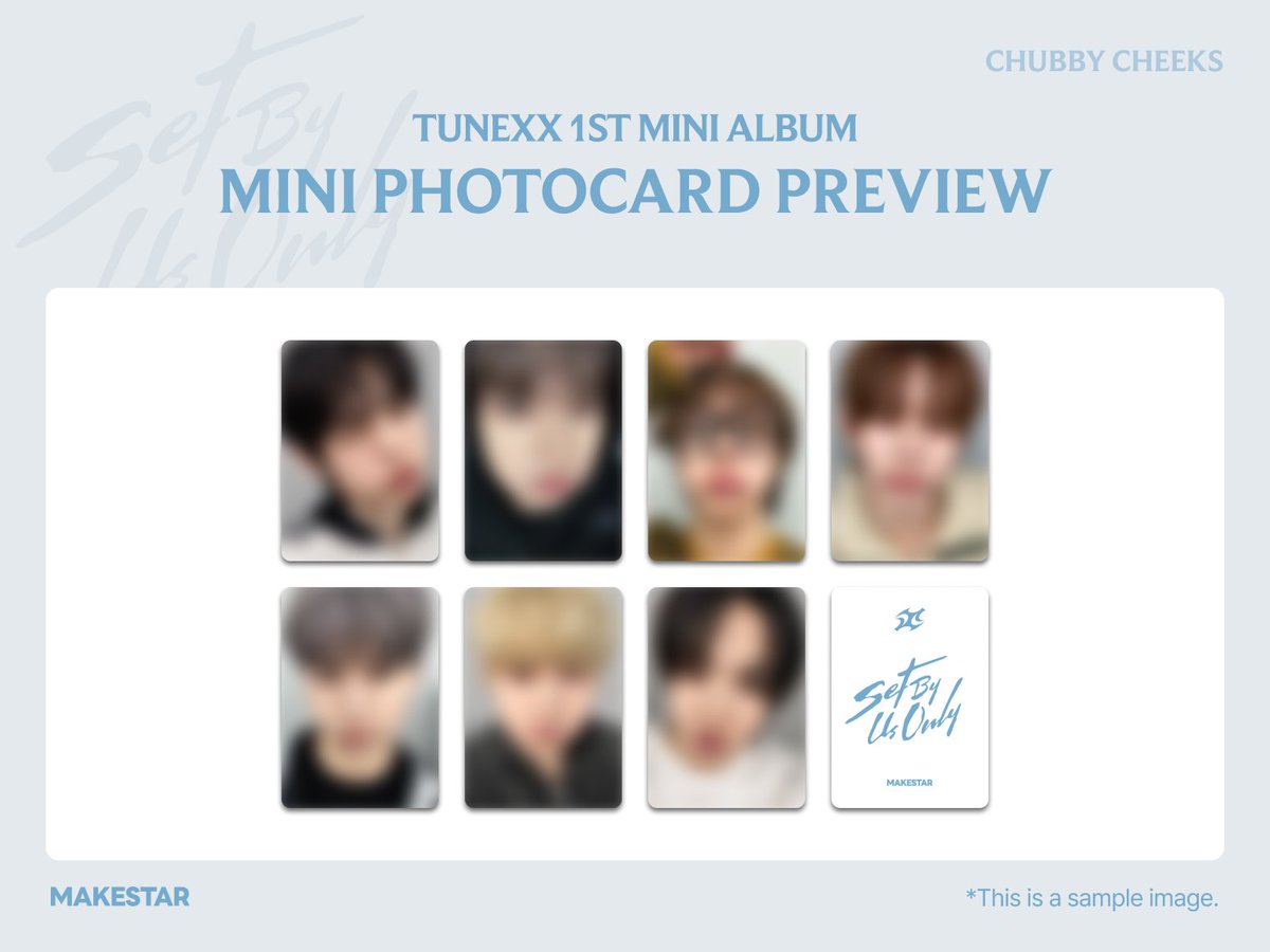 韓国対面サイン会＆ヨントン] #TUNEXX 1ST MINI ALBUM [SET BY US ONLY
