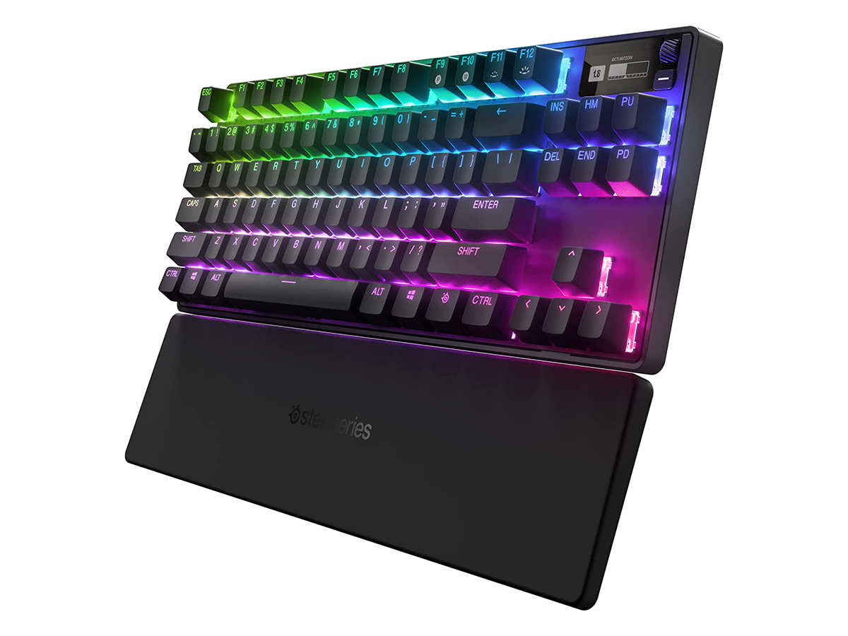 SteelSeries、最短0.2mm応答の独自スイッチ搭載ゲーミングキーボードに