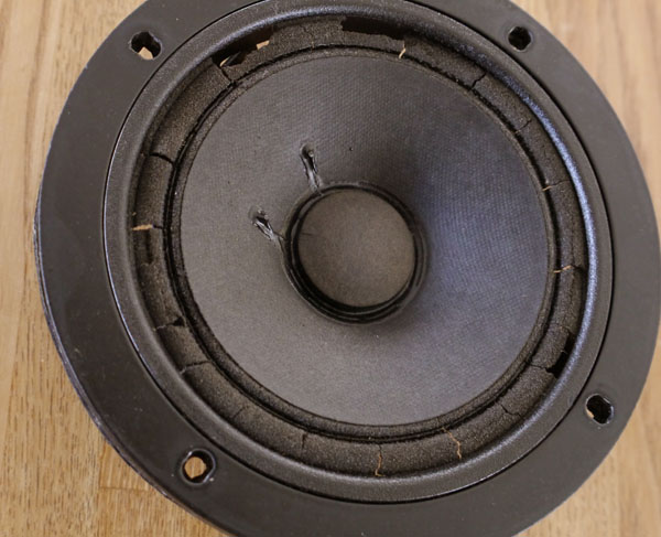 Altec 405-8H エッジ崩壊 : inside out