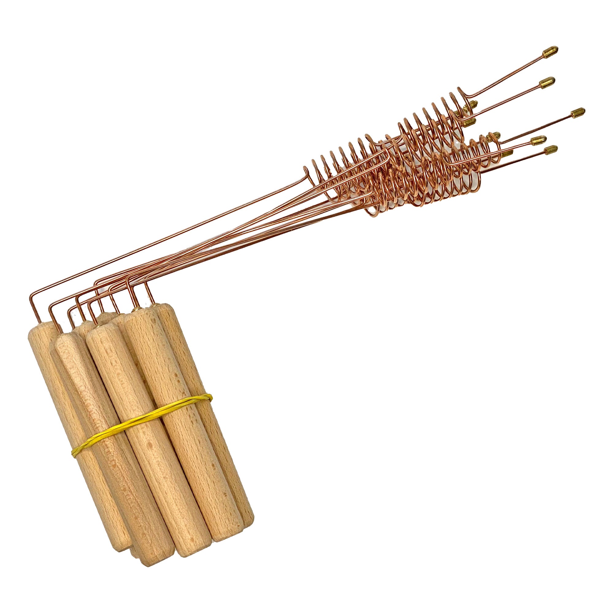 Wholesale Copper Dowsing rods with resonator (20+ pcs) – Pentagram