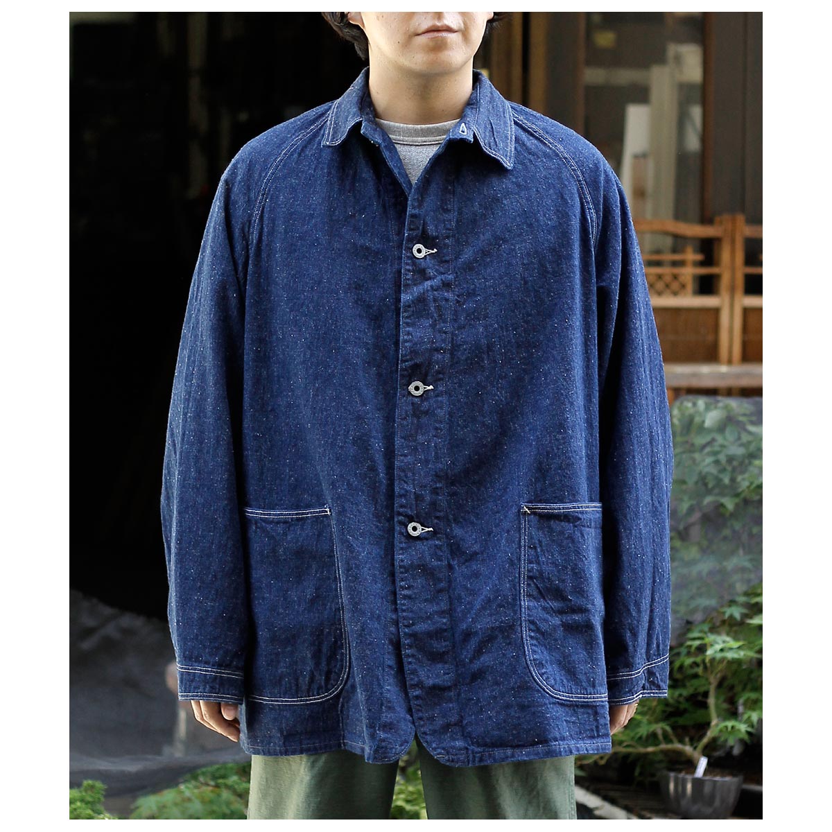 orSlow オアスロウ 40'S 大戦 デニム ルーズフィット カバーオール
