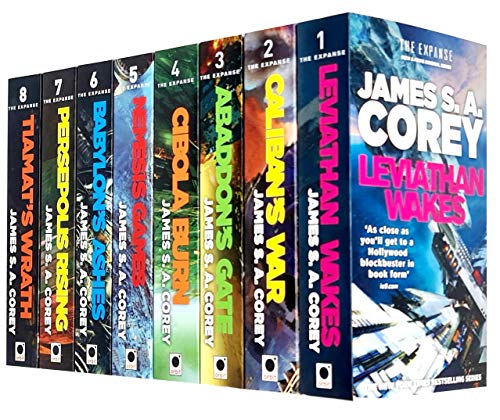 James S A Corey Expanse Series 8 Books Collection Set (Leviathan