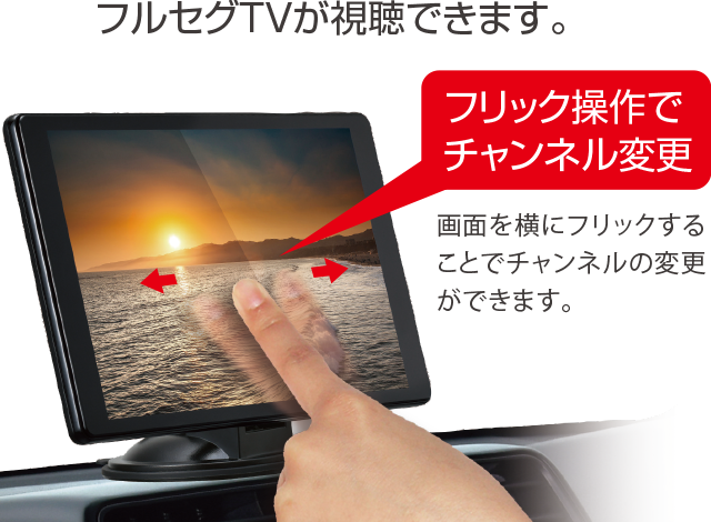 PNM75F PNM85F テレビ・AV機能｜ポータブルカーナビゲーション｜PIXYDA