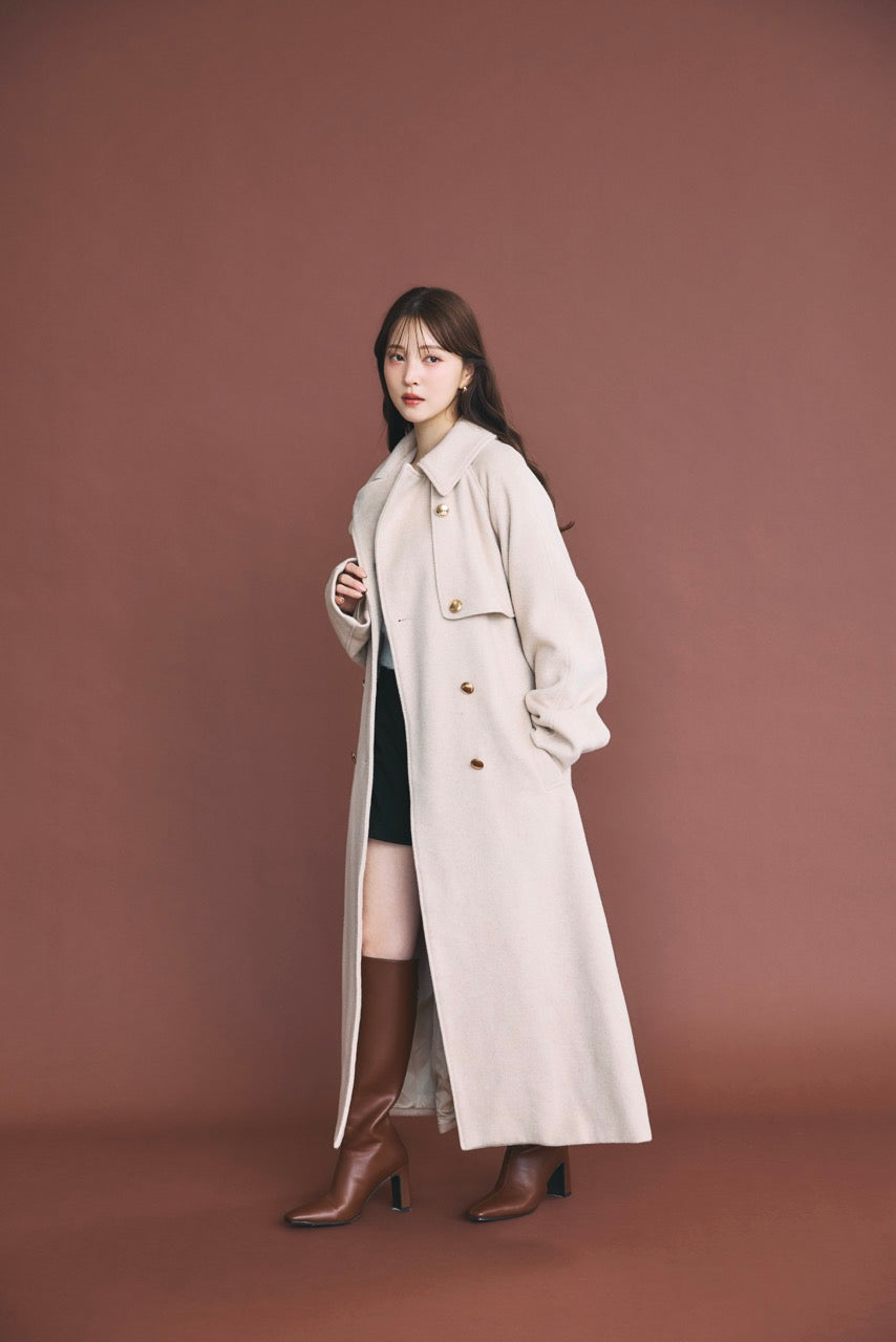 MANY WAYウールロングトレンチコート – poláura OFFICIAL ONLINE STORE