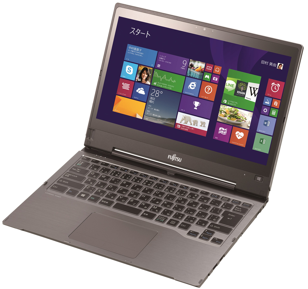 コンバーチブルタイプのUltrabook™ 「LIFEBOOK TH90/P」を発売 : 富士通