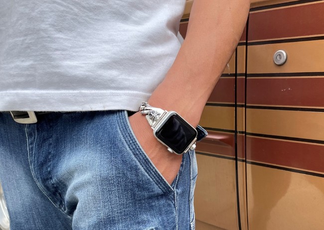 斬新な組み合わせ！AppleWatch×シルバー925が魅せる、「もう一つの