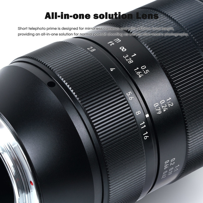 新発売】Pergear 60mm F2.8 マクロレンズ新登場！花、昆虫など撮影が
