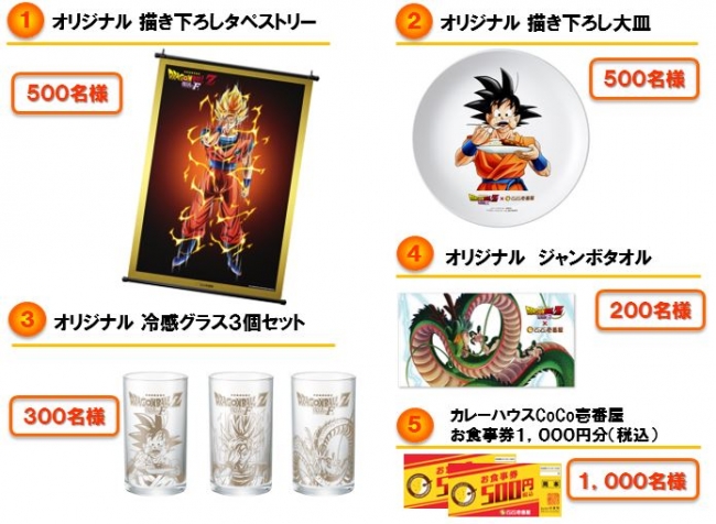 カレーハウスCoCo壱番屋×映画「ドラゴンボールZ 復活の『F』」と
