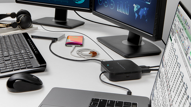 Belkin】持ち運びと据え置きの「2WAY」で利用可能なドッキング