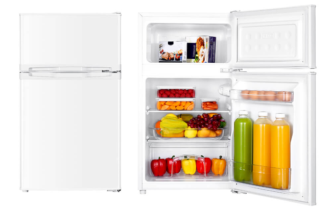 新品］コンパクト冷蔵庫 47L ホワイト Amazon | 冷蔵庫 47L ホワイト