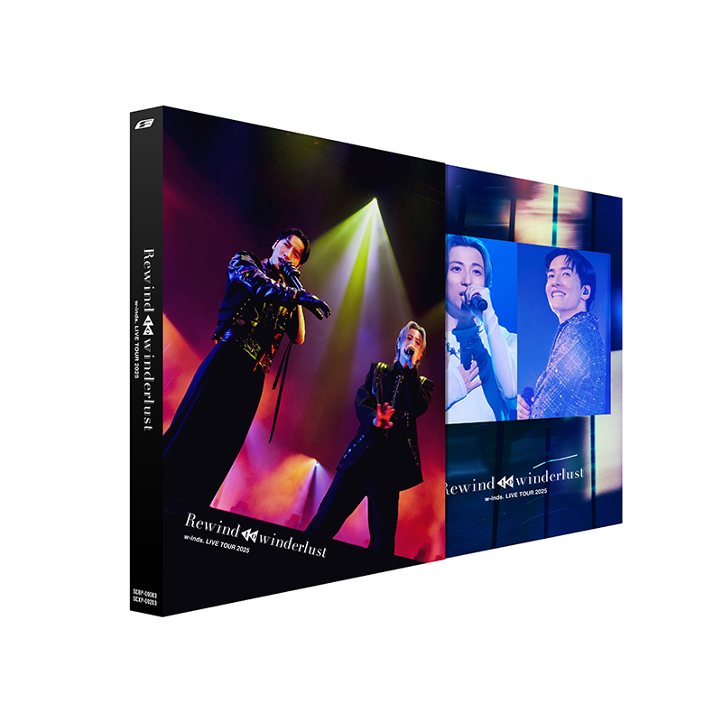 w-inds. LIVE TOUR 2025 Rewind to winderlust Blu-ray/DVD