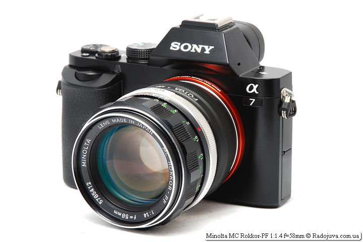 Minolta MC Rokkor-PF 58mm f1.4 review | Happy